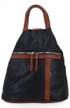 Dámská kabelka batôžtek Herisson čierna 1402B321