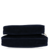 Kožené kabelka univerzálna Vittoria Gotti tmavo modrá B40
