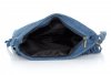 Kožené kabelka listonoška Genuine Leather jeans 223
