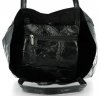Kožené kabelka shopper bag Vittoria Gotti čierna V299COCO