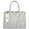 Kožené kabelka kufrík Vittoria Gotti svetlo šedá V554050