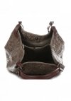 Kožené kabelka shopper bag Vittoria Gotti zemitá V80049