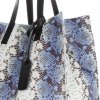 Dámska kabelka shopper bag Vittoria Gotti modrá V0002