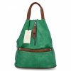 Dámská kabelka batôžtek Herisson dračia zelená 1552L2045