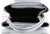 Kožené kabelka kufrík Vittoria Gotti biela V7710