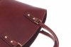 Kožené kabelka shopper bag Genuine Leather hnedá 11A