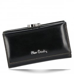 Dámská kožená peněženka Pierre Cardin černá