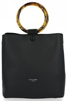 Dámská kabelka kufřík David Jones černá CM5672