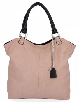 Kabelka Shopper Bag Hernan Pudrově Růžová HB0150