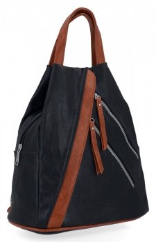 Dámská kabelka batůžek Herisson černá 1502H301