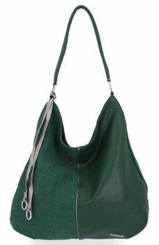Dámská kabelka univerzální BEE BAG lahvově zelená 1902A550