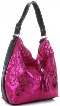 Kožené kabelka shopper bag Velina Fabbiano VF35285