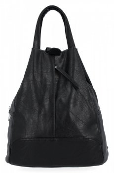 Dámská kabelka batůžek Herisson černá 1402B322