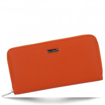 velká dámská peněženka David Jones oranžová P119-510