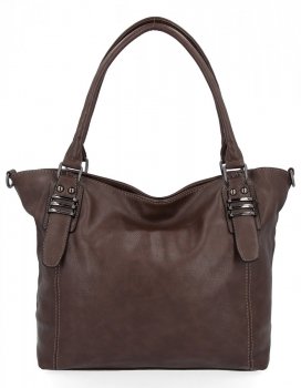 Dámská kabelka shopper bag Hernan čokoládová HB0397