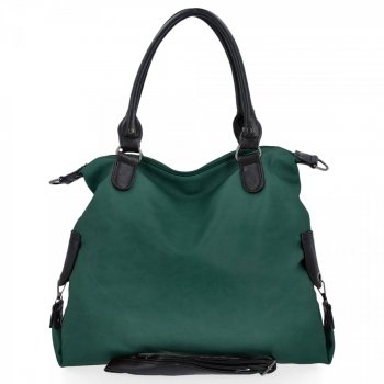 Női Táská shopper bag Hernan palackzöld HB0135