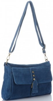 Bőr táska levéltáska Vittoria Gotti jeans V71014