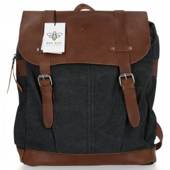 Női Táská hátitáska BEE BAG fekete 912-31