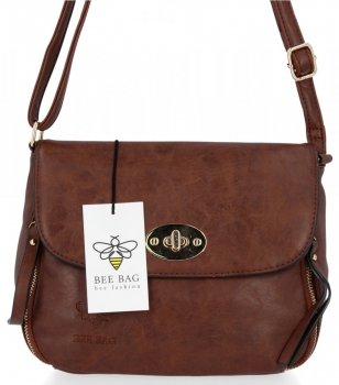 Női Táská levéltáska BEE BAG csokoládé SE101-1