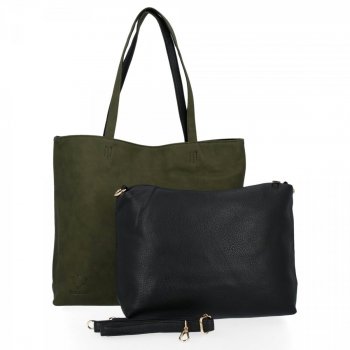 Női Táská univerzális BEE BAG zöld 111-2