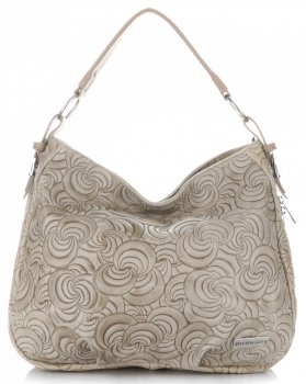 Bőr táska shopper bag Vittoria Gotti földszínű V80013