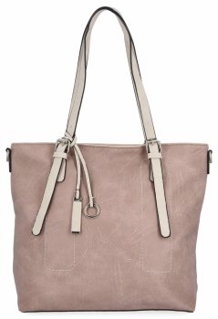 Női Táská shopper bag Hernan púderrózsaszín HB0213-1