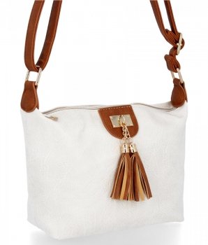 Női Táská univerzális BEE BAG fehér 0802S17