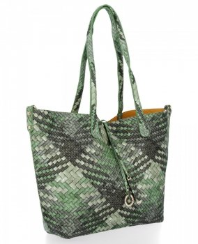 Női Táská shopper bag Venere zöld 333B