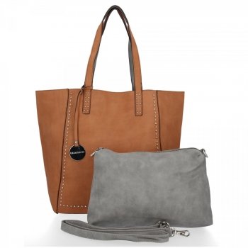 Női Táská shopper bag Diana&Co vörös DTL165-3