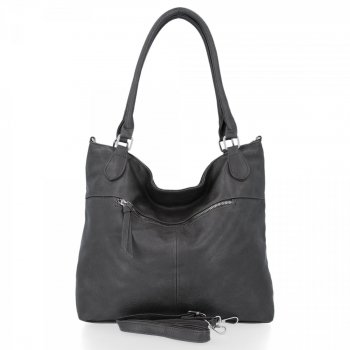 Uniwersalne Torebki Damskie Herisson Shopper Bag Szara