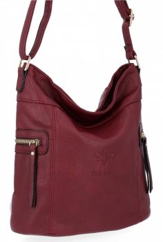 Torebka Listonoszka Bee Bag Bordowa 1152S307