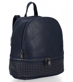 BEE BAG Modny Plecaczek Damski Dolly Granat