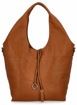 Torebka Damska Shopper Bag firmy Hernan HB0325 Ruda
