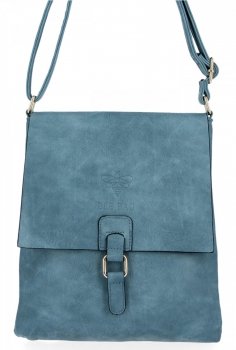 BEE BAG Stylowe Torebki Damskie Listonoszki Sevilla Jasno Niebieska