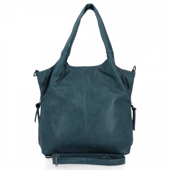 Uniwersalne Torebki Damskie Hernan Shopper Bag XL Morska