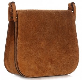 Listonoszka Skórzana Genuine Leather Ruda