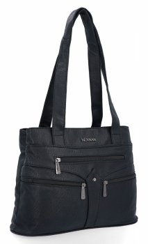 Torebka Damska Shopper Bag firmy Hernan 8006-1 Czarna