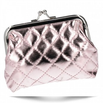 portofel mic de damă David Jones roz de pudră P-Y004