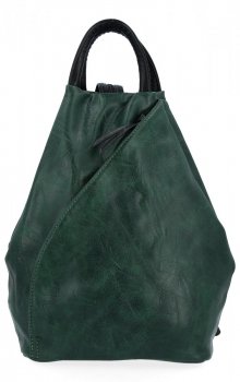 GEANȚĂ DE DAMĂ rucsac Hernan verde de sticlă HB0137-1