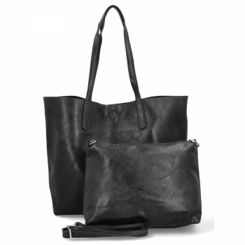 GENȚĂ DE DAMĂ shopper bag Herisson negru 18R301