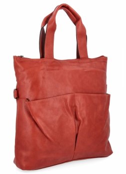 GENȚĂ DE DAMĂ shopper bag Hernan cărămiziu HB0362