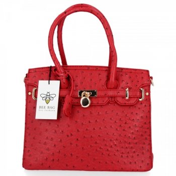 GEANȚĂ DE DAMĂ cufăr BEE BAG roșu 2652M145