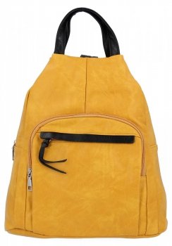 Dámská kabelka batôžtek Hernan žltá HB0370