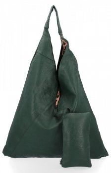Dámská kabelka shopper bag Hernan fľašková zelená HB0350