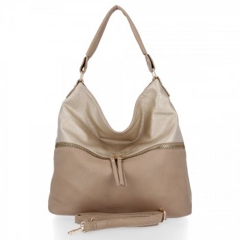 Dámska kabelka univerzálna BEE BAG tmavo béžová 1352S301-1