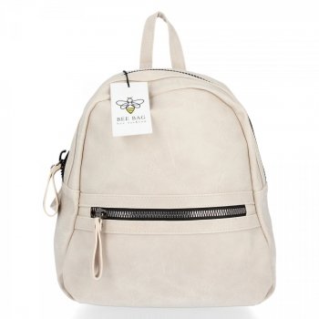 Dámska kabelka batôžtek BEE BAG béžová 1402M155