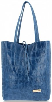 Kožené kabelka univerzálna Vittoria Gotti jeans V299COCO