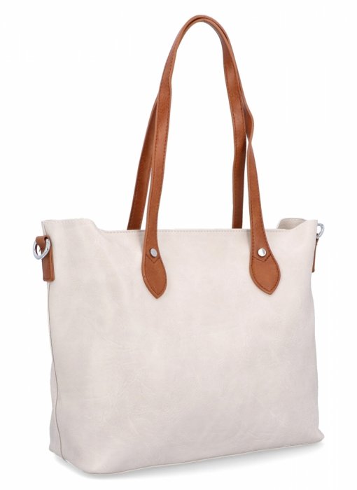 Dámská kabelka shopper bag Herisson béžová H8806