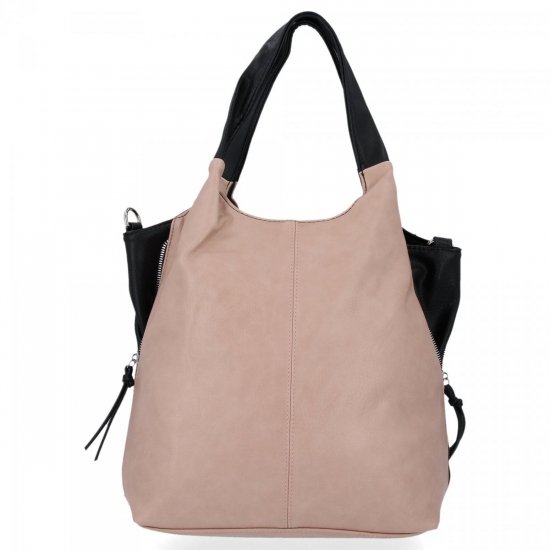 Dámská kabelka shopper bag Hernan pudrová růžová HB0293