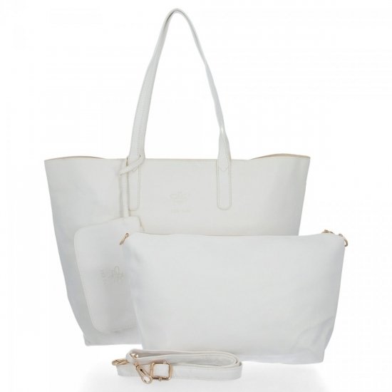 Dámská kabelka shopper bag BEE BAG bílá 2052M151
